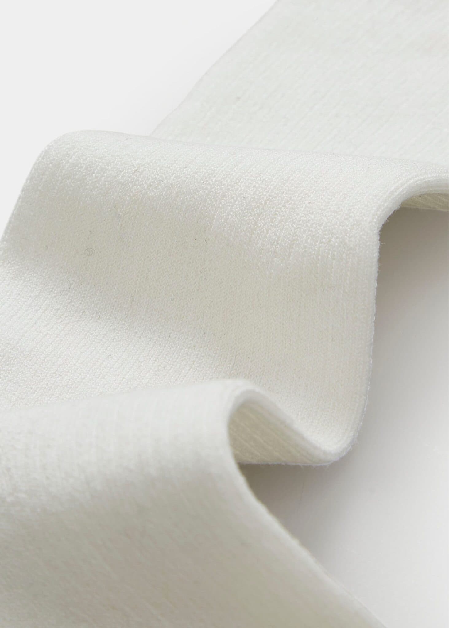 Aiayu / Bomulds Rib Strømper / Hvid — billede 3