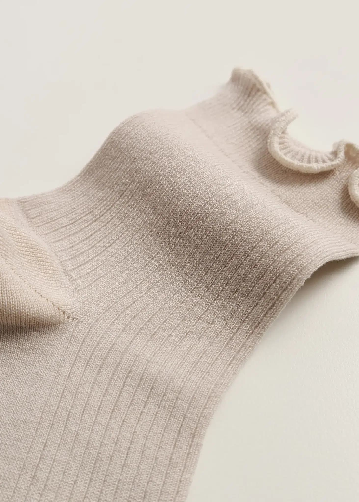 Aiayu / Cotton Frill Strømper / Milk — billede 3