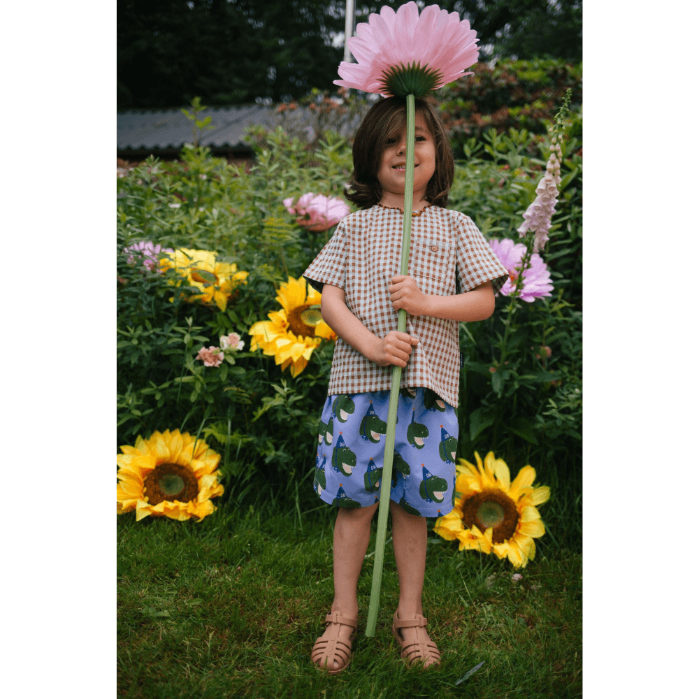 Daily Brat / Daffy Dino Badeshorts / Sky Blue — billede 3