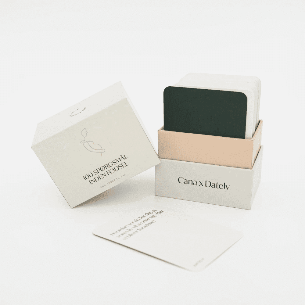 Cana x Dately / samtalekort / 100 spørgsmål inden fødslen — billede 2