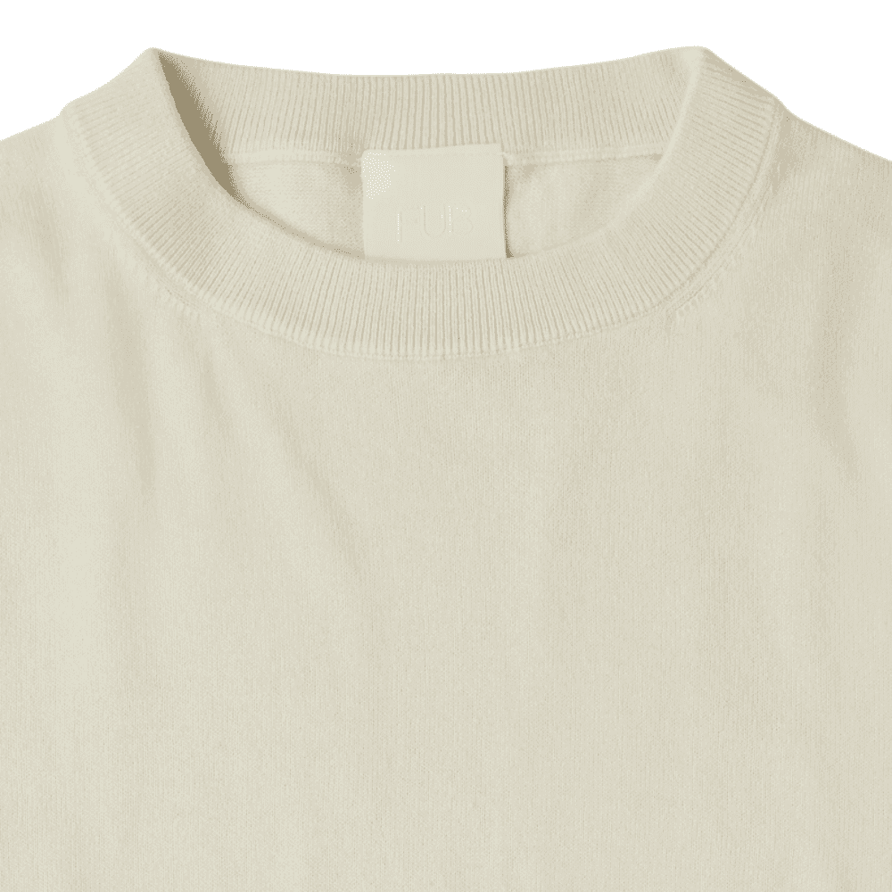 FUB — FUB / Woman high twist T-shirt / Ecru — alternativt billede