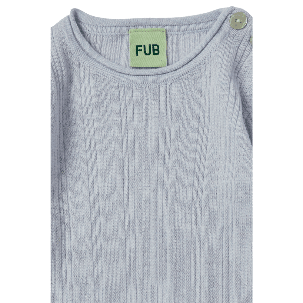 FUB — FUB / Baby rib uld body / ice — alternativt billede