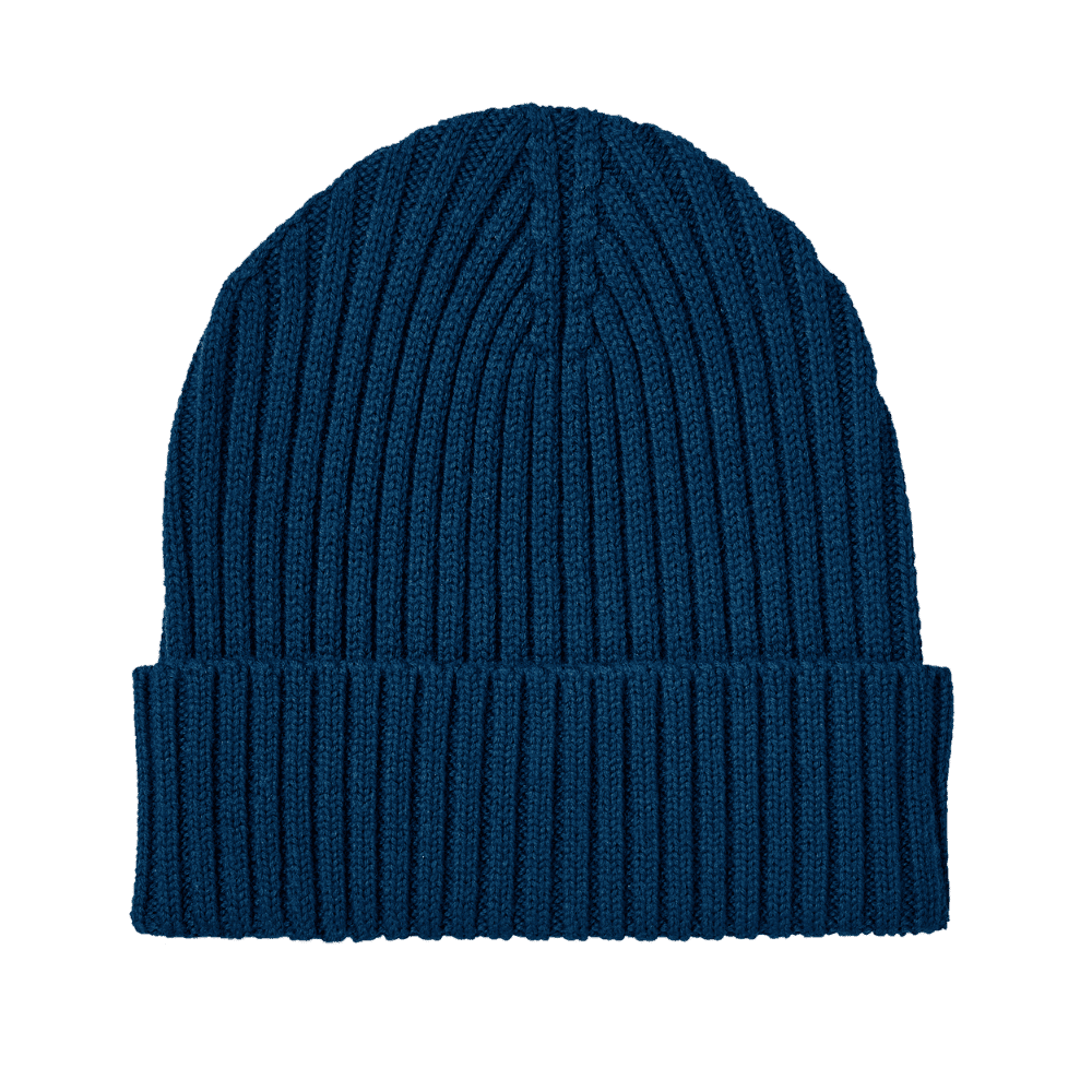 FUB — FUB / Rib Uld Beanie / Pond blue