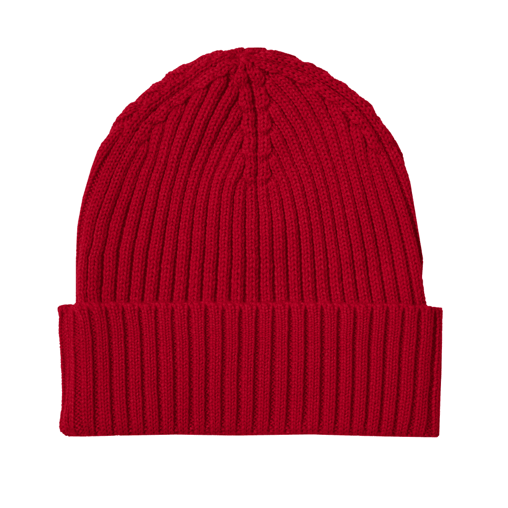 FUB — FUB / Rib Uld Beanie / Rød
