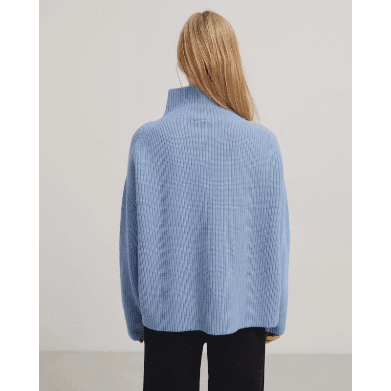 FUB / Oversize Rib Sweater / Sky — billede 5