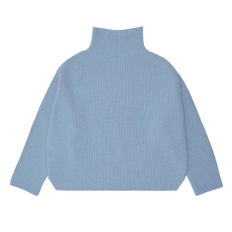 FUB / Oversize Rib Sweater / Sky — billede 3
