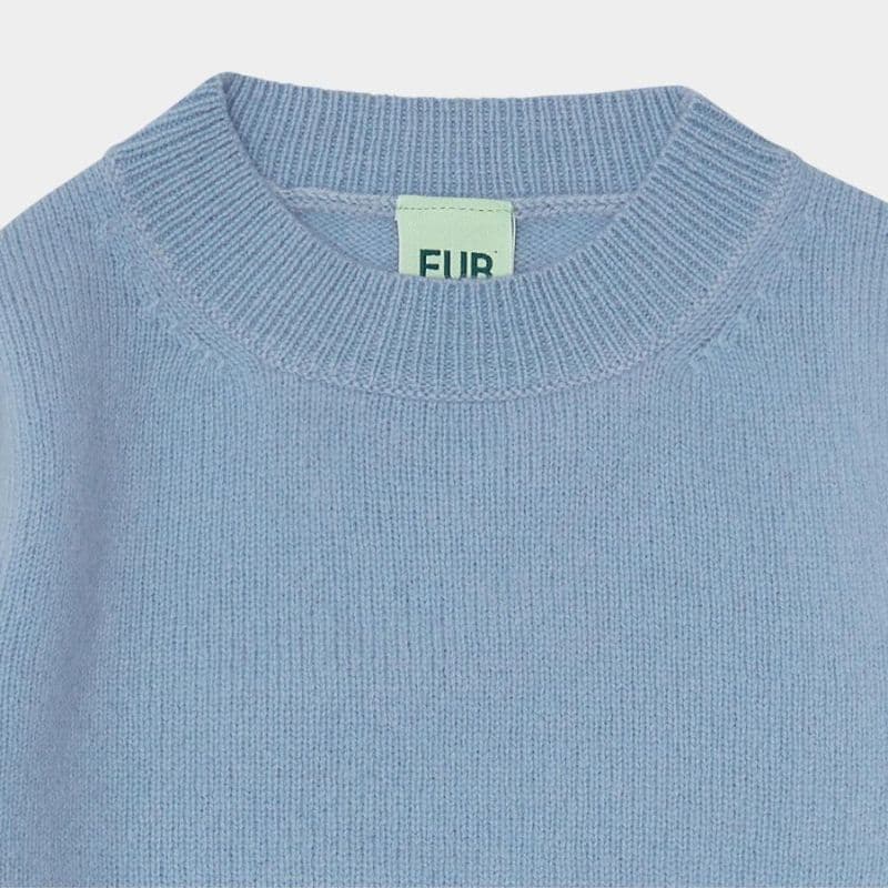 FUB — FUB / Lammeuld Børne Sweater / Sky — alternativt billede
