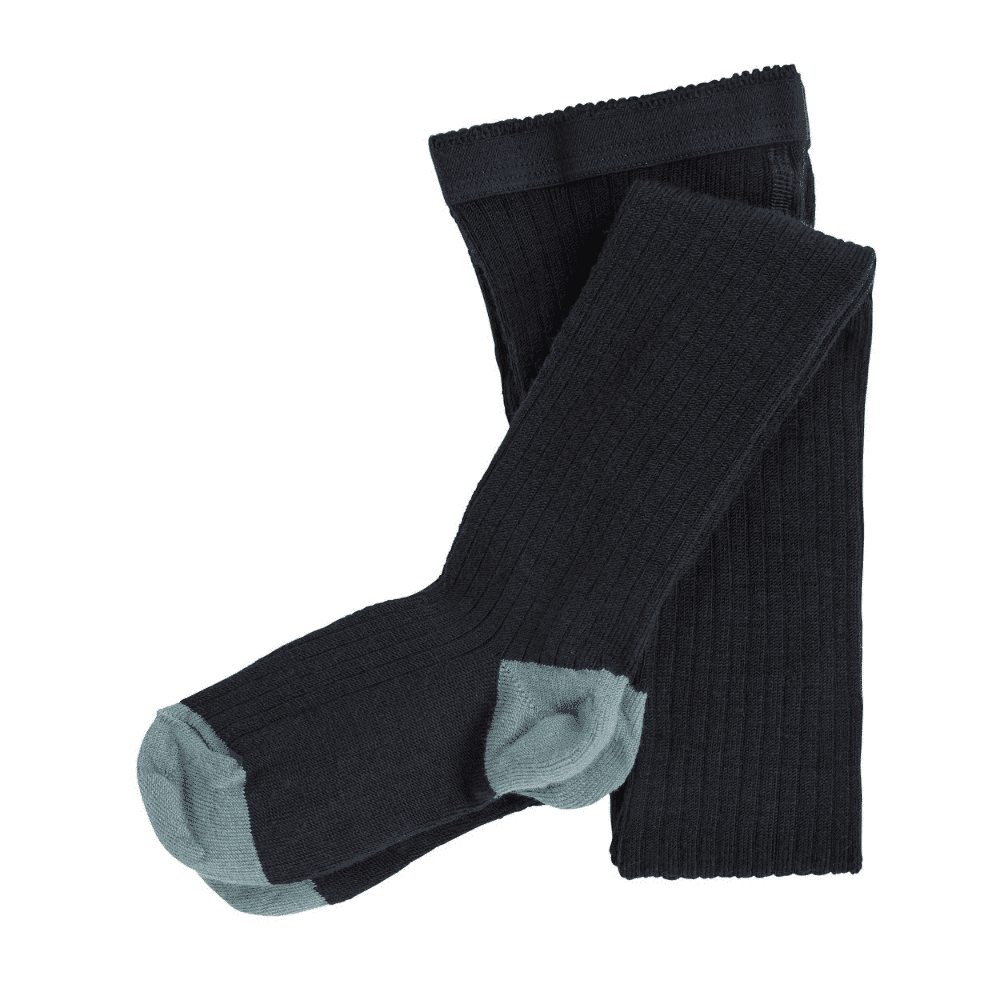FUB / Uld Strømpebukser / Dark navy