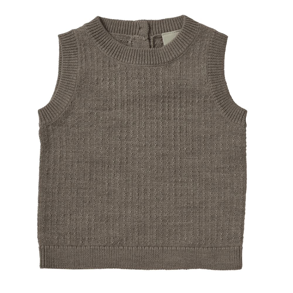 FUB — FUB / Baby uld vest / Hazel melange