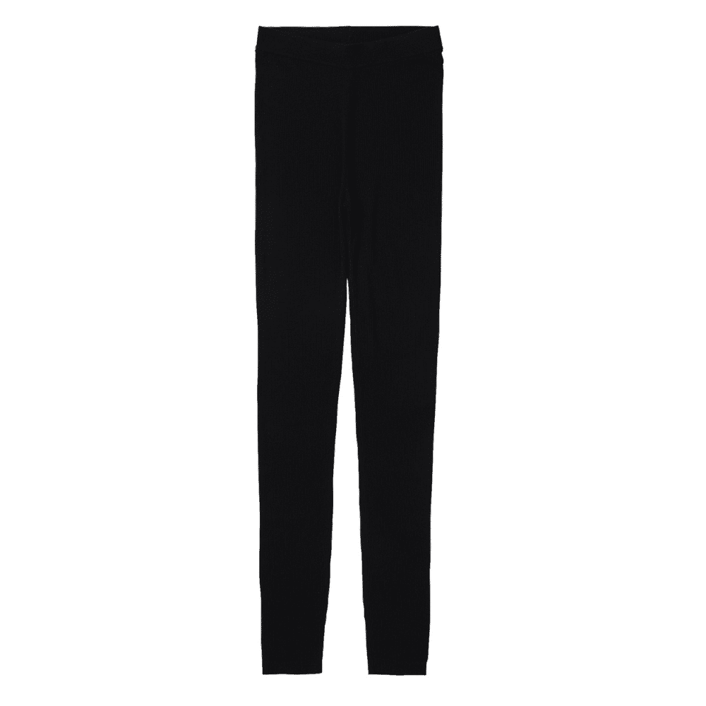 FUB Woman / Uld Rib Leggings / Black