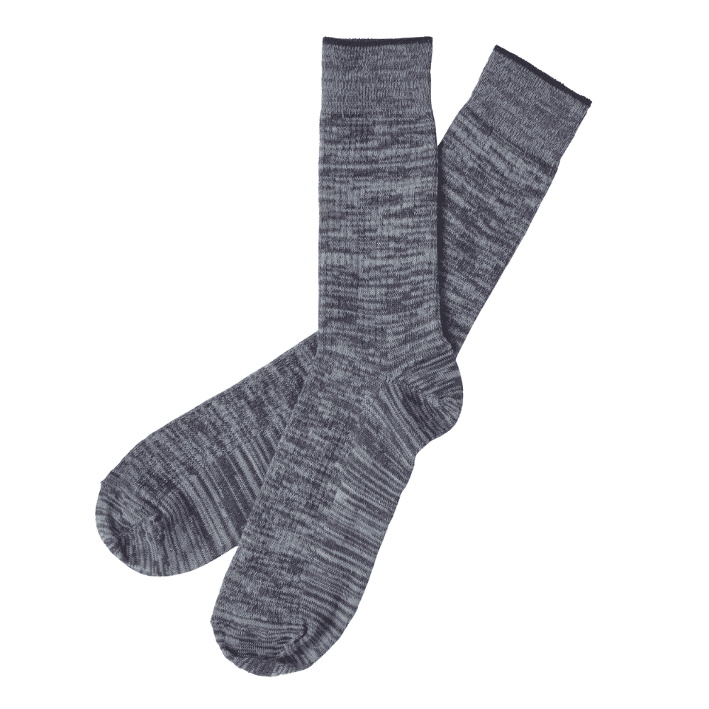 FUB — FUB Woman / Uld Strømper Melange / Dusty violet ice