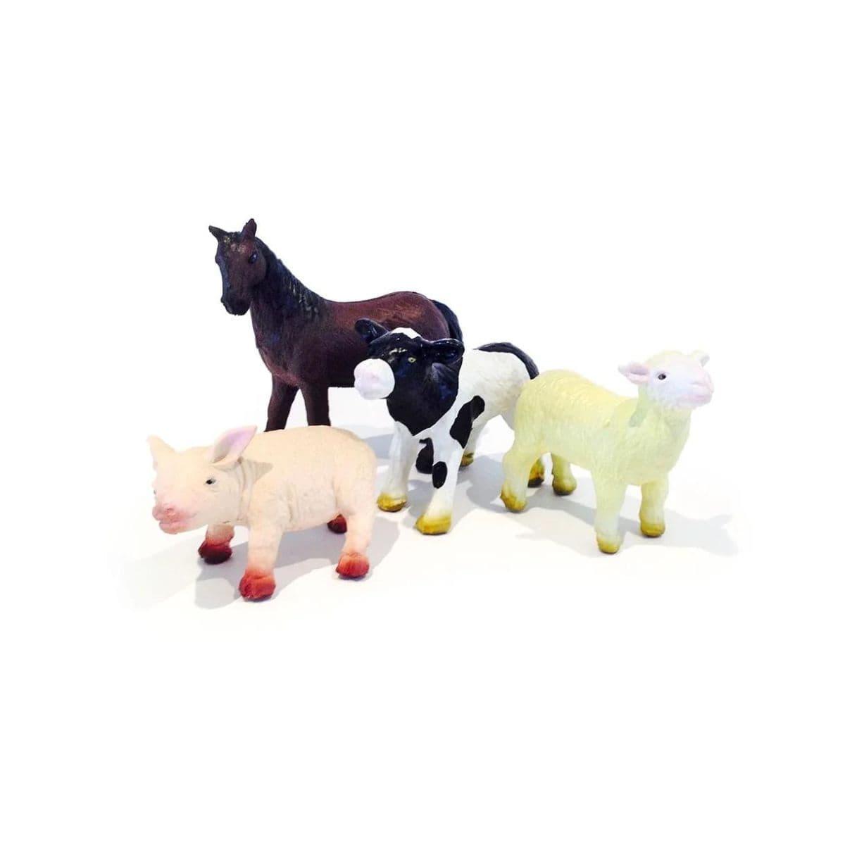 Green Rubber Toys / Bondegårdsdyr / Lille hest — billede 2