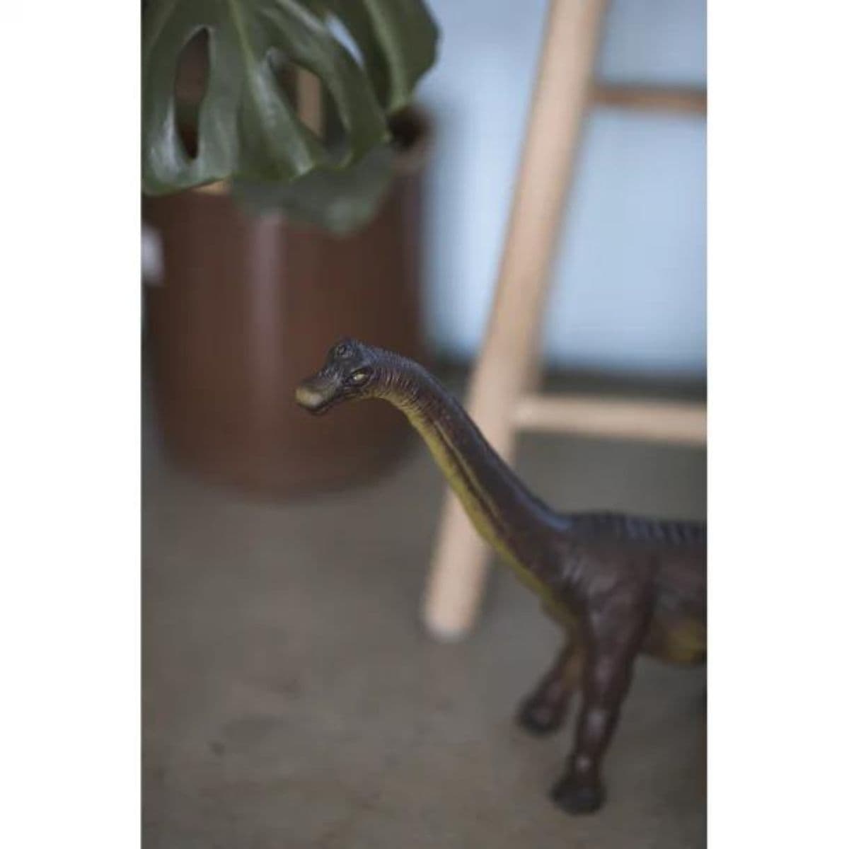Green Rubber Toys / Bracchiosaurus Dinosaur — billede 4