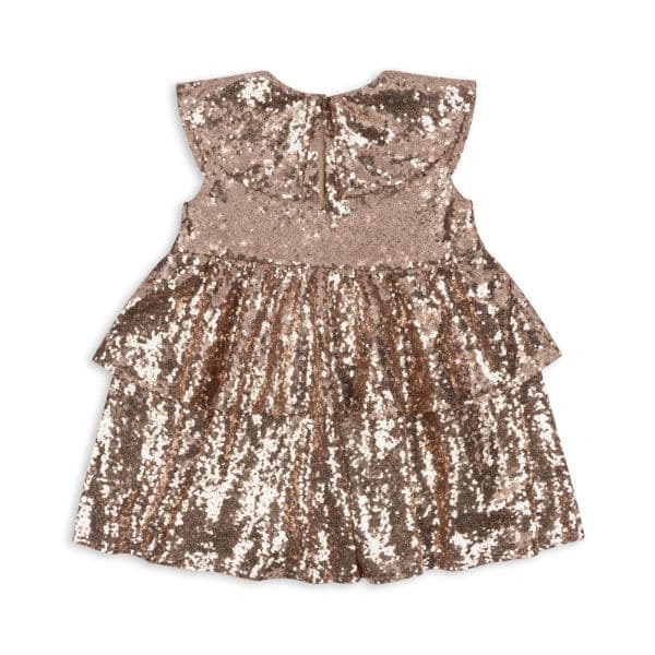 Konges Sløjd / Starla Palliet Kjole / Gold blush