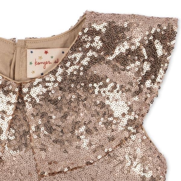 Konges Sløjd / Starla Palliet Kjole / Gold blush — billede 4