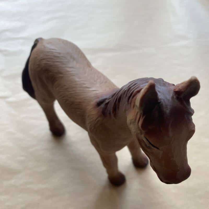 Green Rubber Toys / Bondegårdsdyr / Stor hest — billede 2
