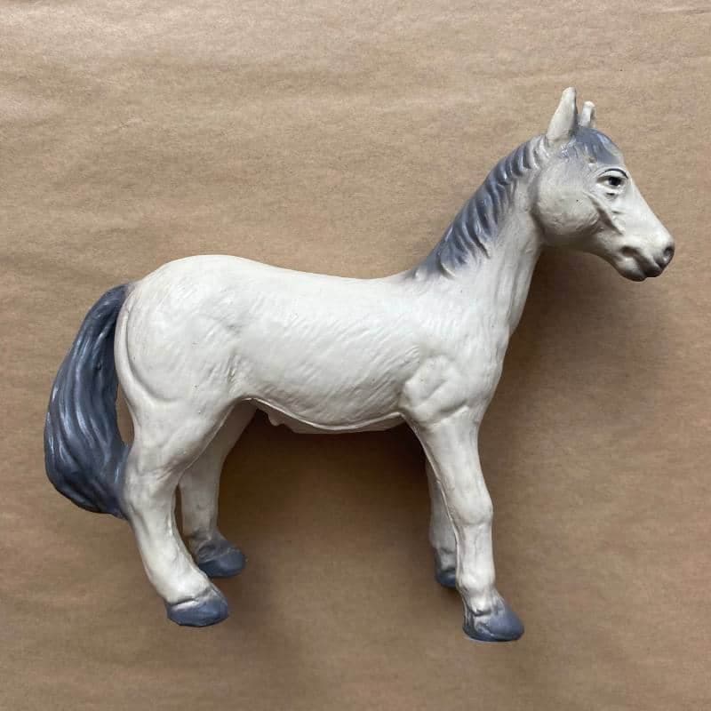 Green Rubber Toys / Bondegårdsdyr / Stor hest — billede 3