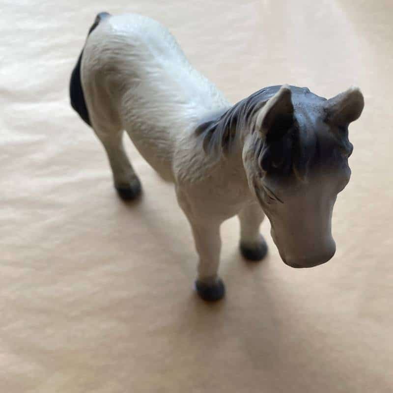 Green Rubber Toys / Bondegårdsdyr / Stor hest — billede 4