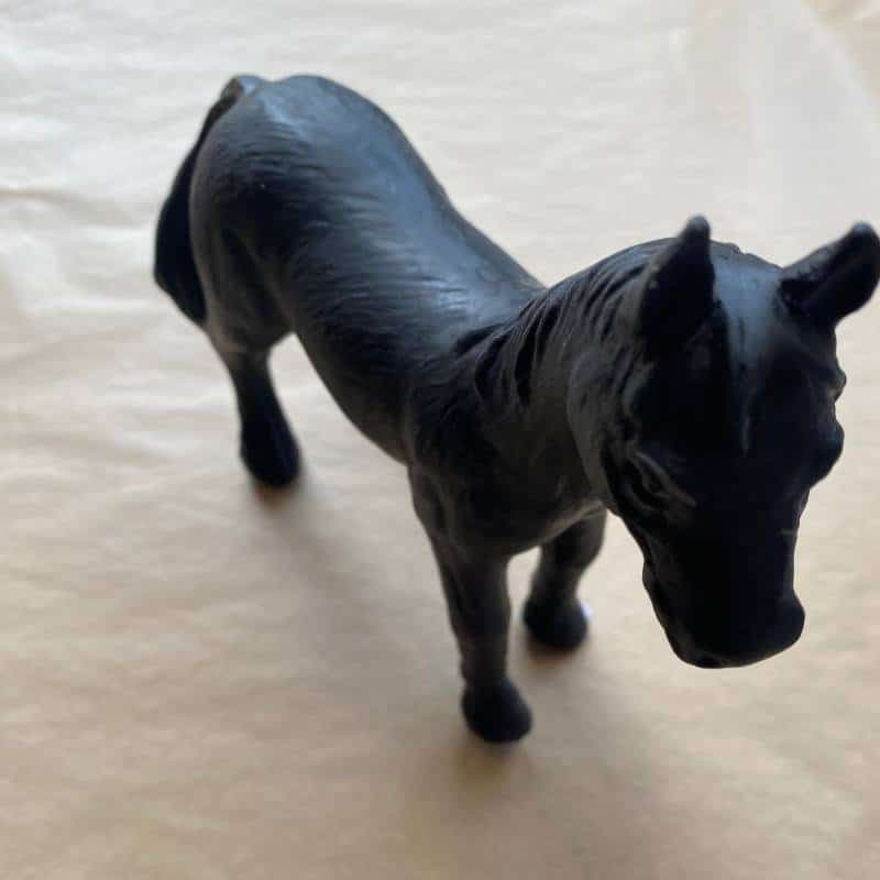 Green Rubber Toys / Bondegårdsdyr / Stor hest — billede 6