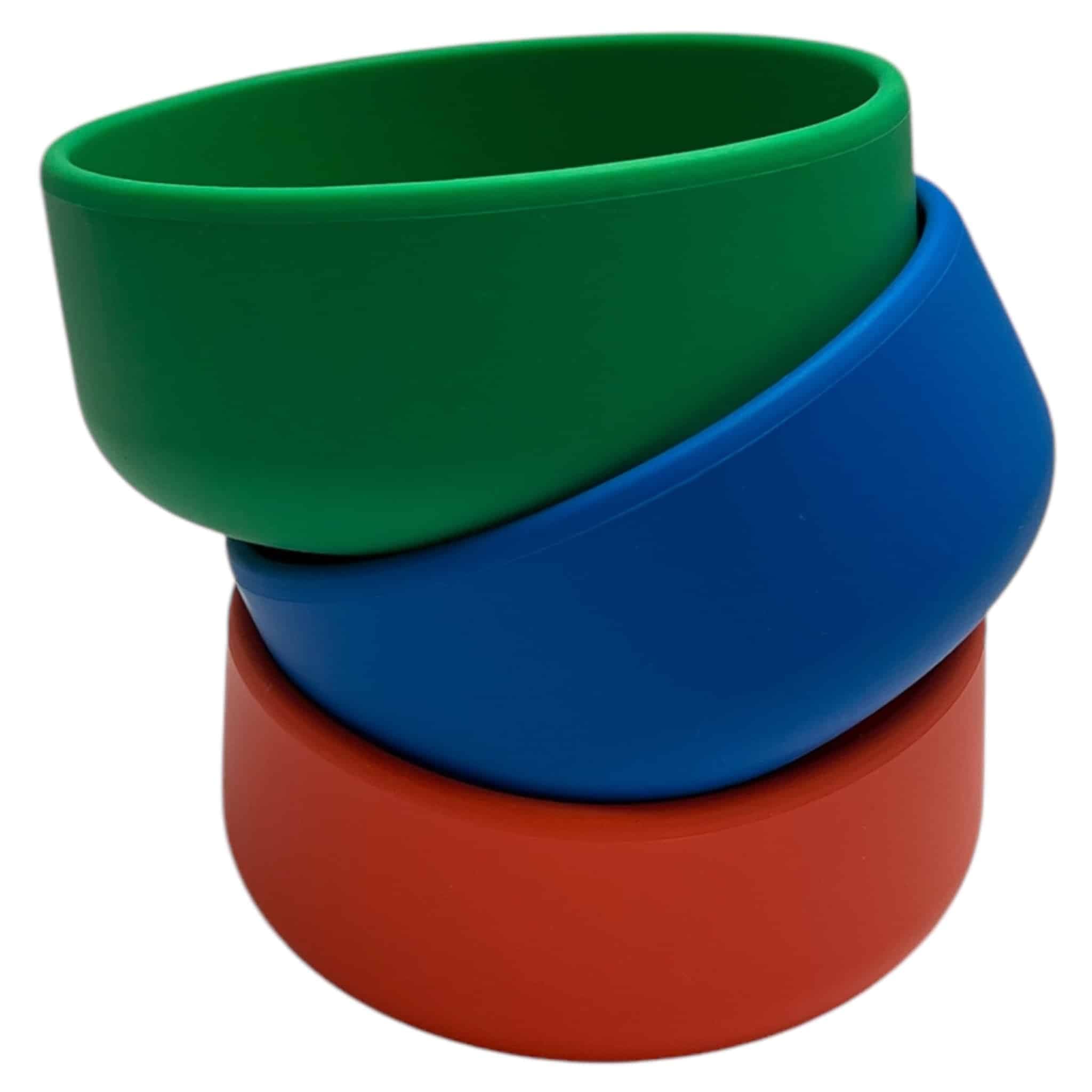 Tress Tableware / Silikone skål / blå — billede 3