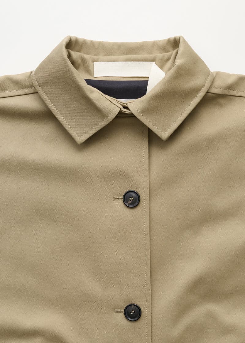 Aiayu / Jo Coat Twill / Classic Khaki — billede 8