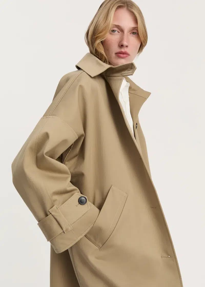 Aiayu / Jo Coat Twill / Classic Khaki