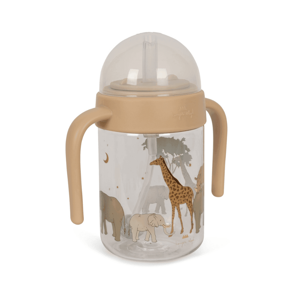 Konges Sløjd / Baby drikkekop med håndtag / Safari — billede 2