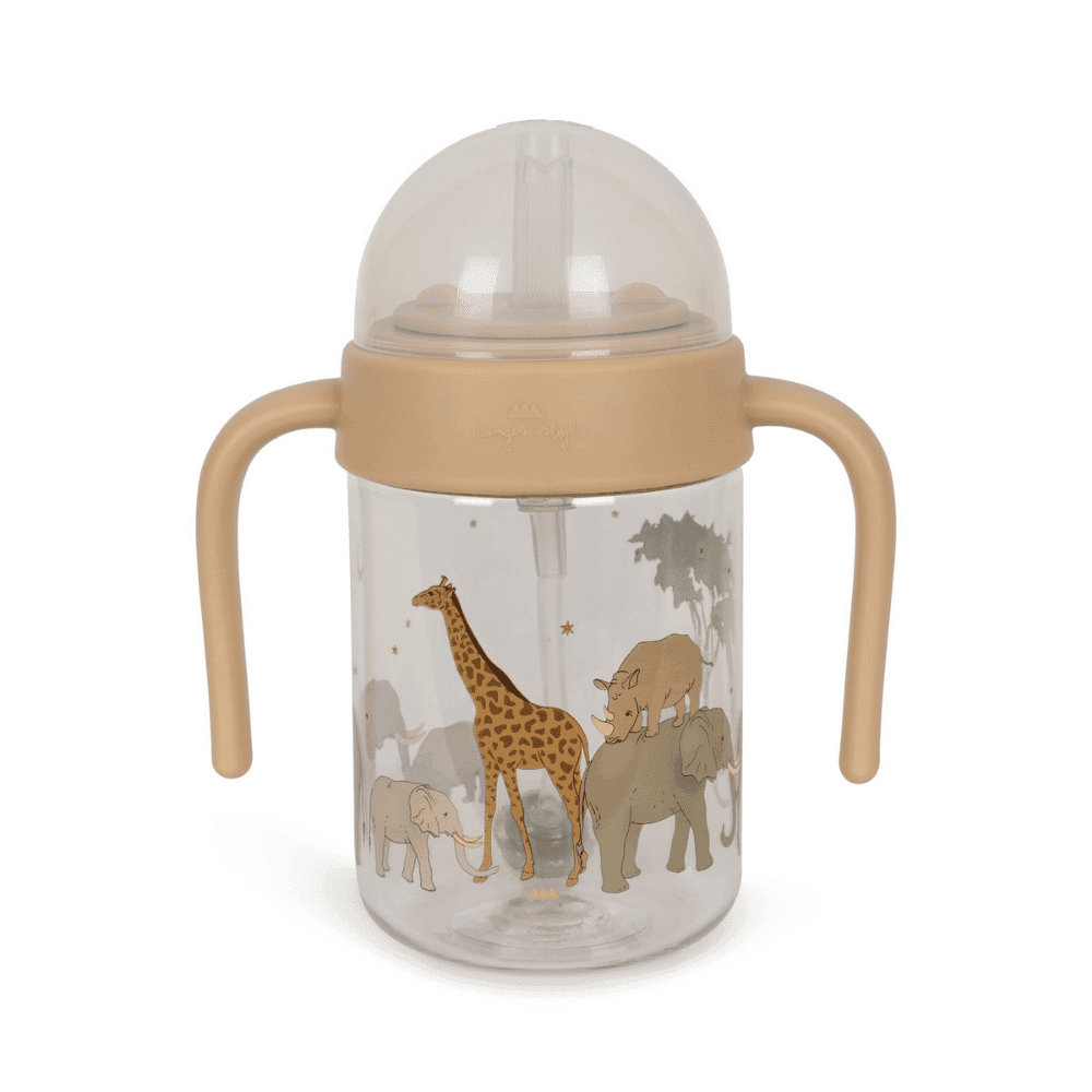 Konges Sløjd / Baby drikkekop med håndtag / Safari