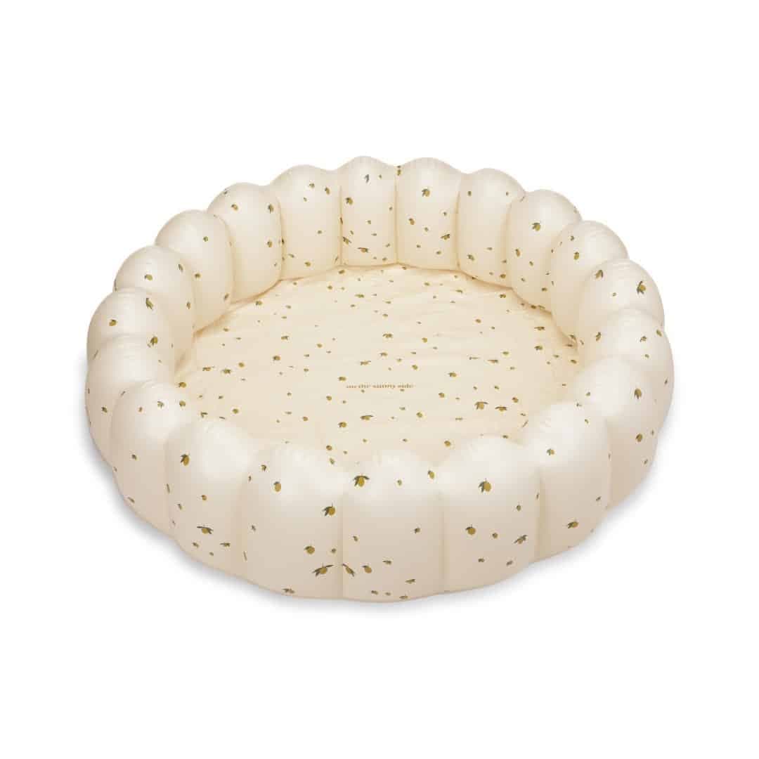Konges Sløjd / Lille Shell Badebassin / lemon