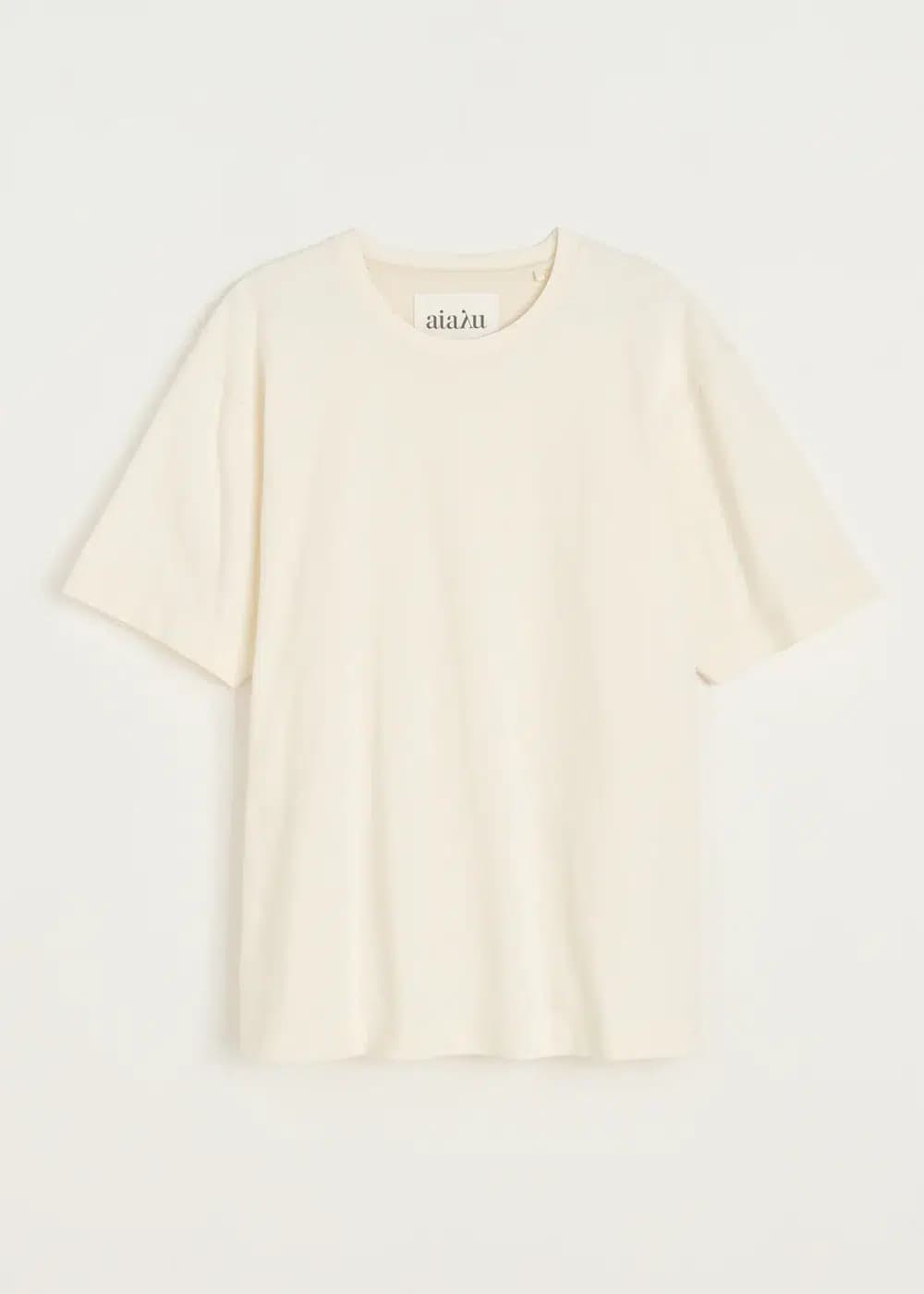 Aiayu / Lui Circular Tee / Pure Ecru — billede 3