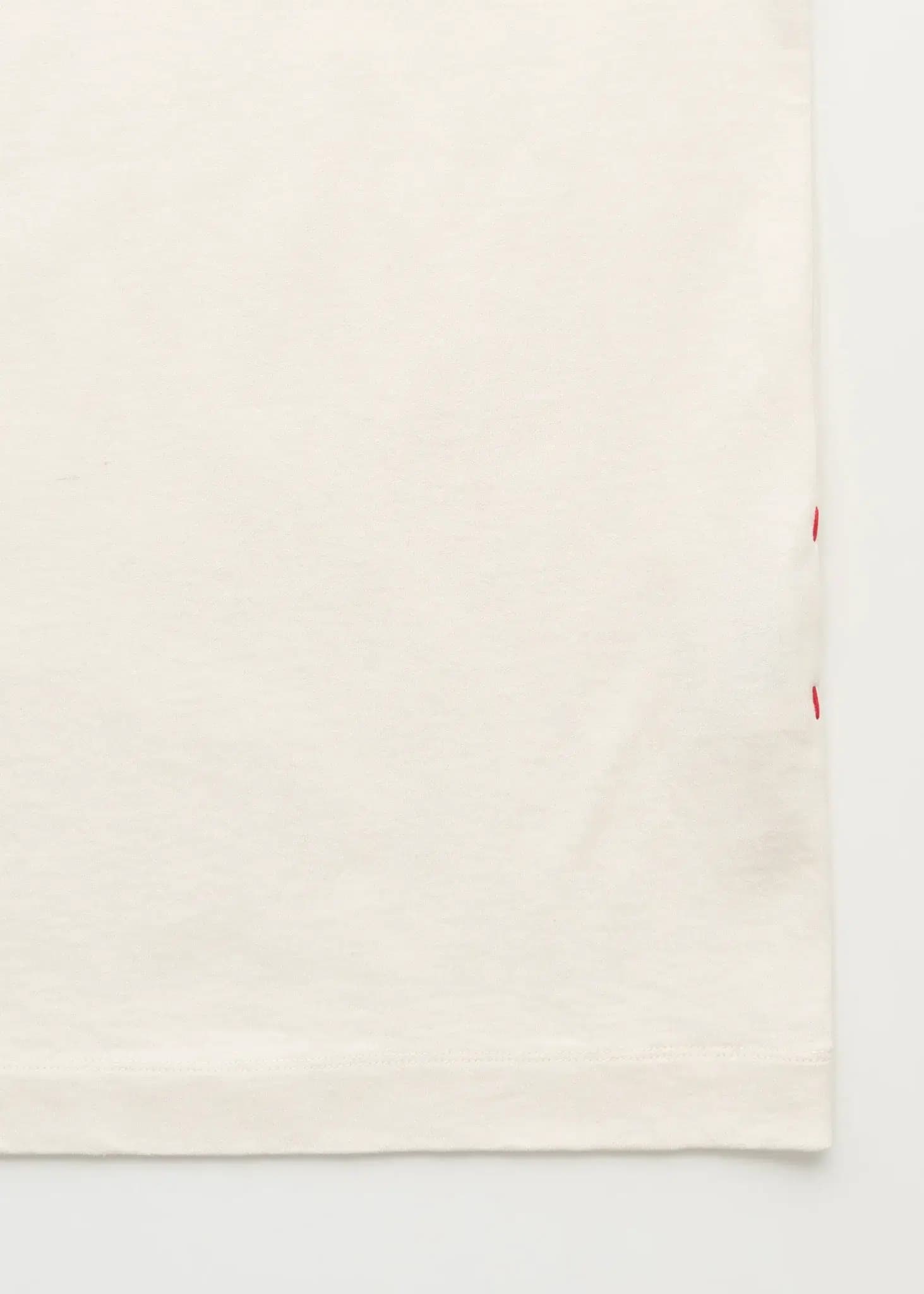 Aiayu / Lui Circular Tee / Pure Ecru — billede 6