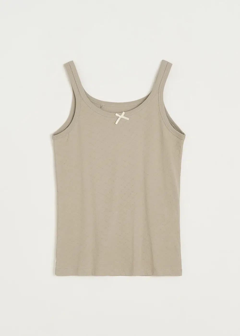 Aiayu / Messhu Tank Top / Dried Herb