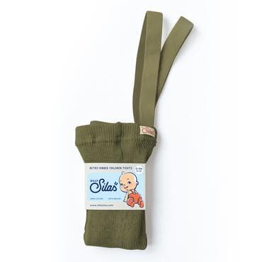 Silly Silas / Retro Rib Shorts - Olive