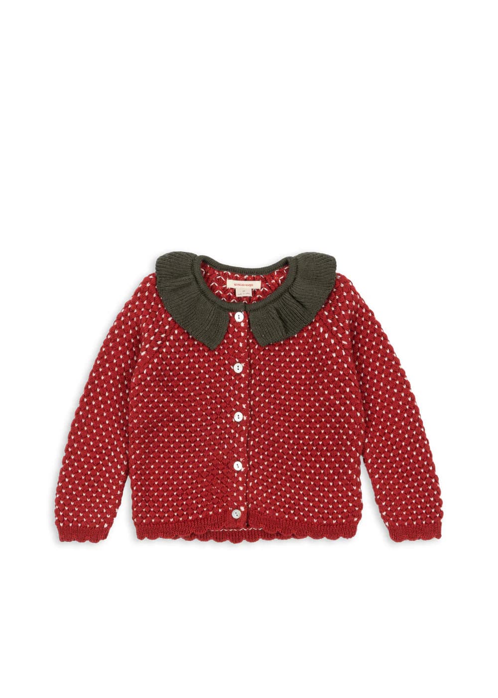 Konges Sløjd / Jordbær Strik Cardigan / Barbados Cherry