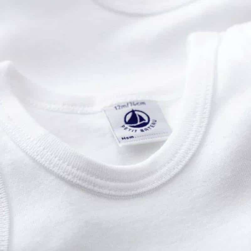 Petit Bateau / 2 pak body uden ærmer / hvid — billede 3