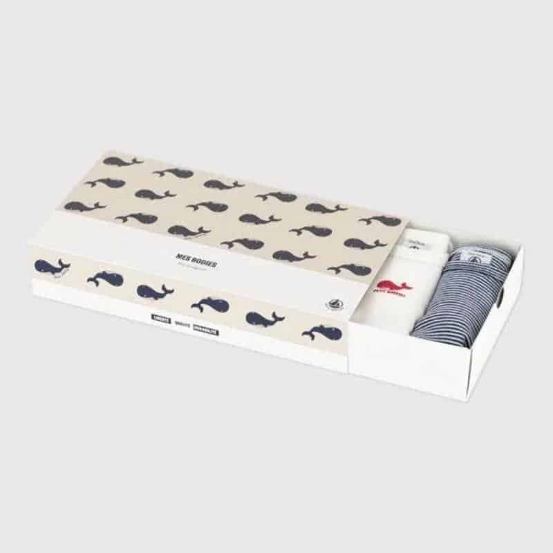 Petit Bateau / 5 pak body / hvaler — billede 4