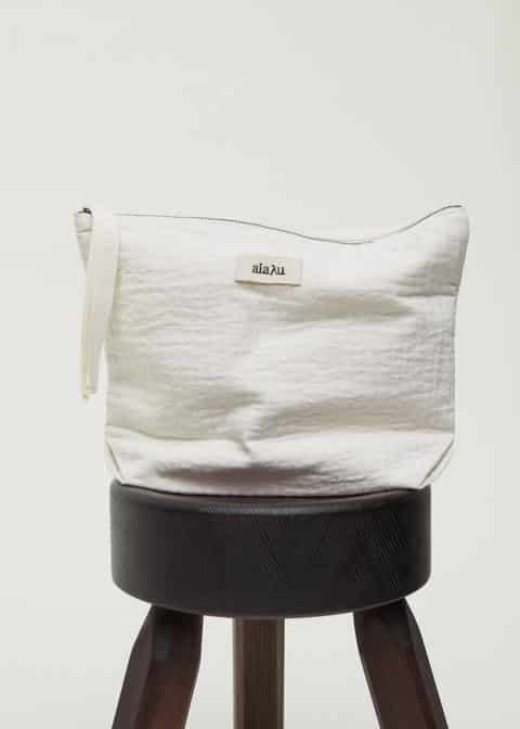 Aiayu / Pouch Double Toiletpung / Albicant — billede 2