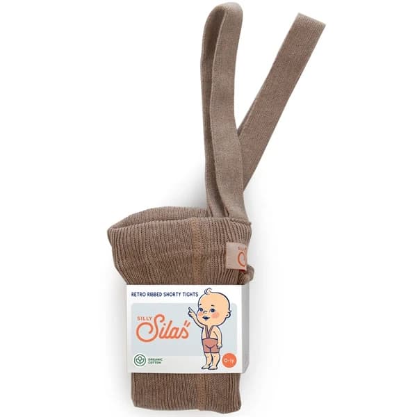 Silly Silas / Retro Rib Shorts - Cocoa