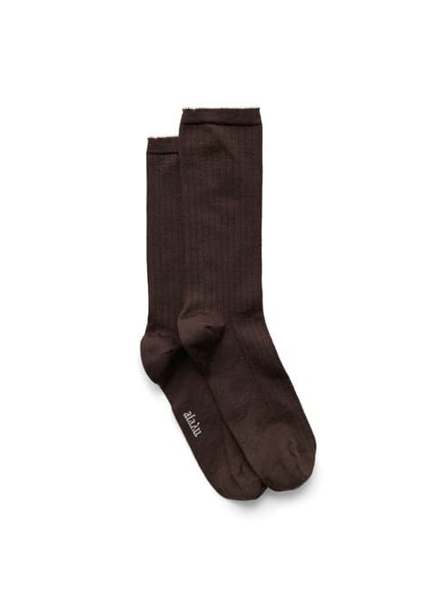 Aiayu / Silkestrømper / Walnut