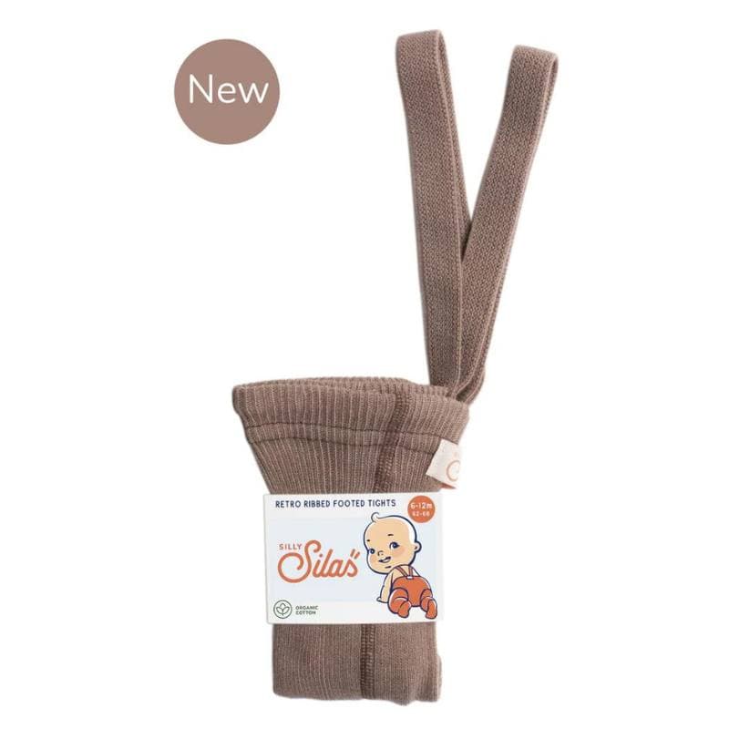 Silly Silas / Strømpebukser med seler - Granola
