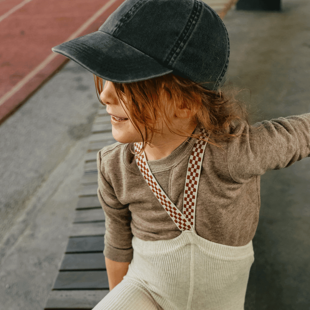 Silly Silas / Tights uden fødder - Cream blend checked — billede 6