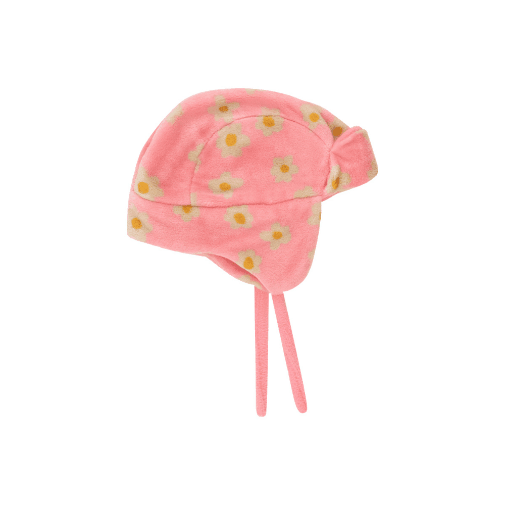 Tiny Cottons / Fleece Hue med margueritter / Lyserød — billede 2
