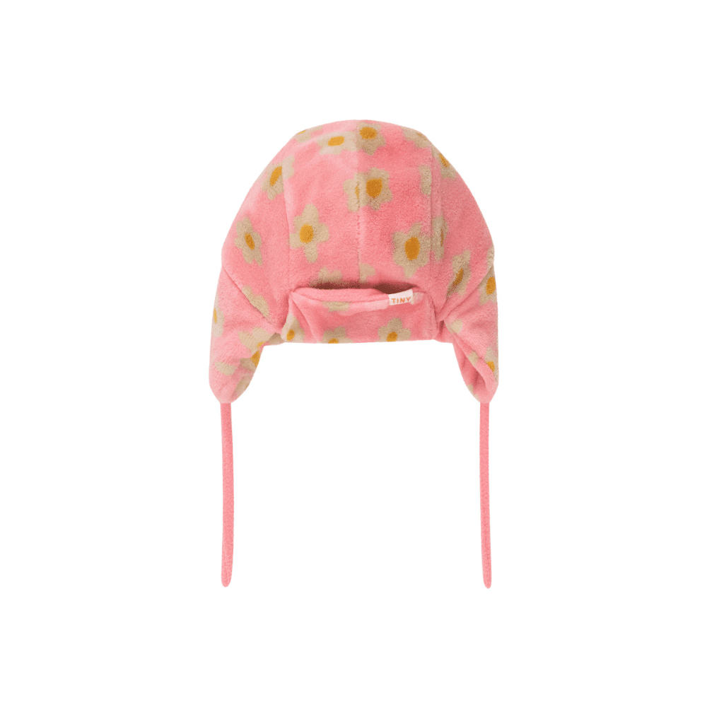 Tiny Cottons / Fleece Hue med margueritter / Lyserød — billede 3