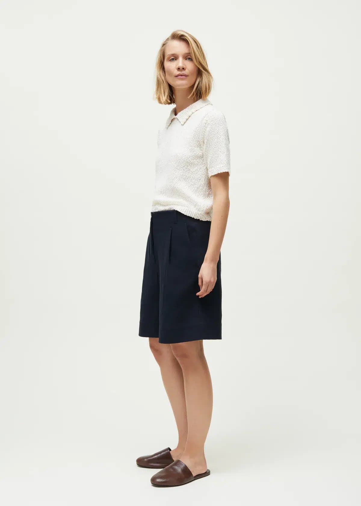 Aiayu / Willy Shorts Twill / Black Navy — billede 5