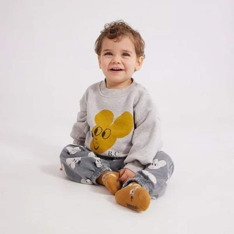 Bobo Choses / Baby Mouse Sweatshirt / grå — billede 3