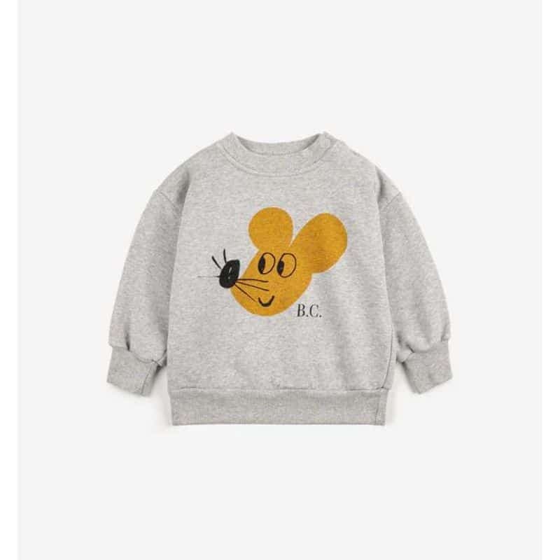 Bobo Choses — Bobo Choses / Baby Mouse Sweatshirt / grå