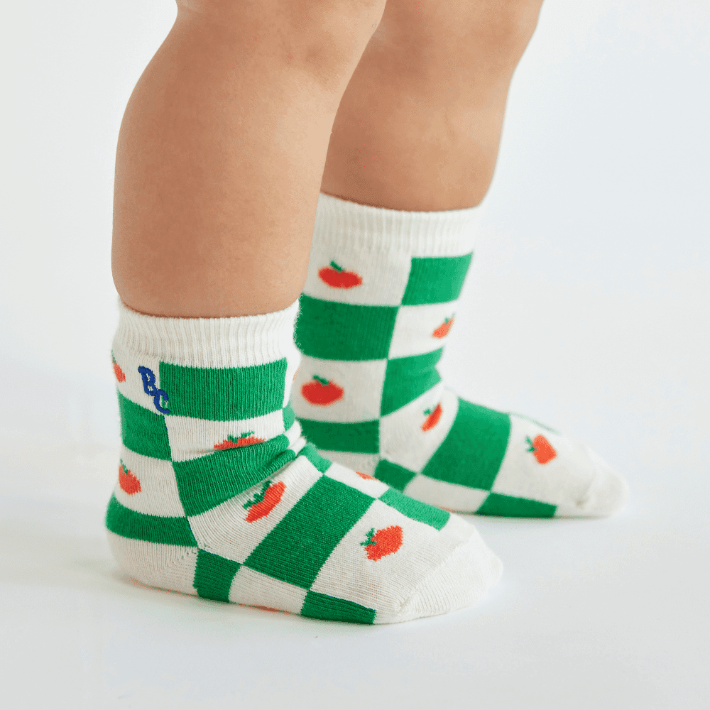 Bobo Choses — Bobo Choses / Baby Strømper / tomat