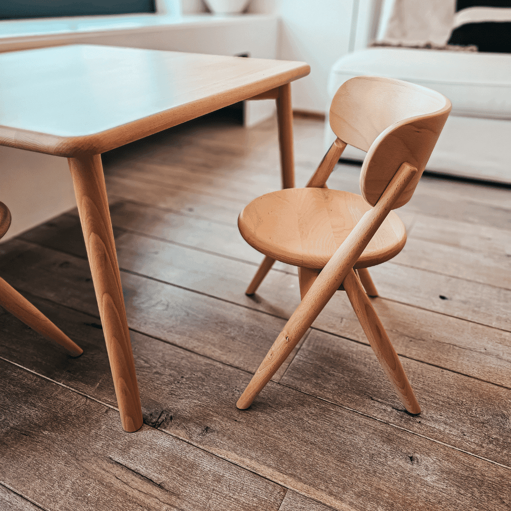 Curve Lab / lille stol / bøg — billede 3