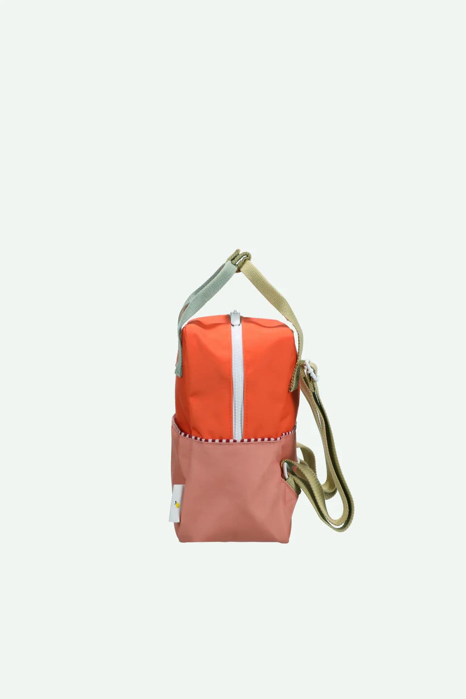 Sticky Lemon / Rygsæk lille / Colour Block orange koral pink — billede 3