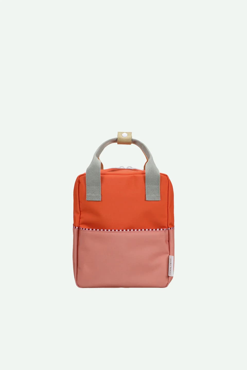 Sticky Lemon / Rygsæk lille / Colour Block orange koral pink